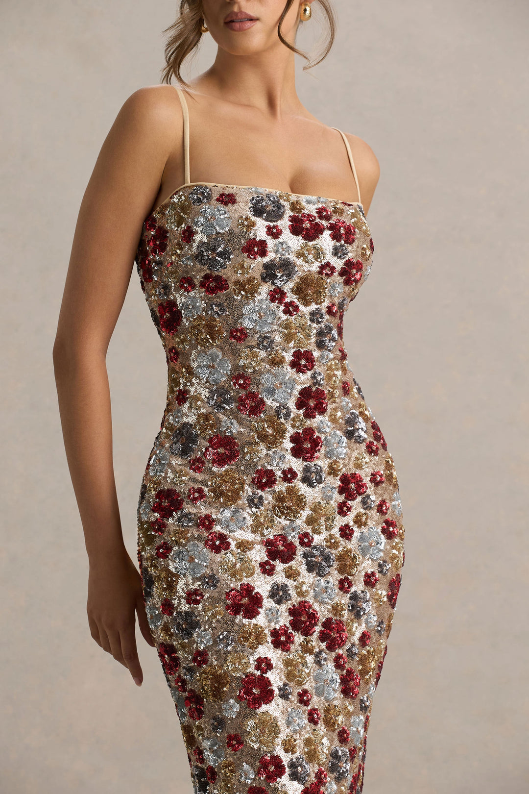 BySha Crimson Dress