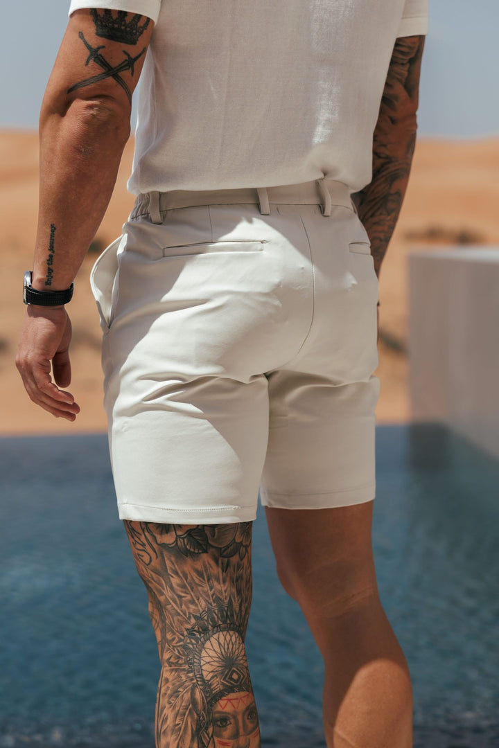 BySha Kensington Shorts – Stone
